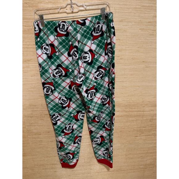 Disney Minnie & Mickey Mouse Sz MEDIUM M Soft Christmas Pajamas Cozy , 2807 - Picture 4 of 7